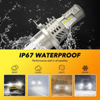 2X H4 LED Headlight Bulbs for [Make Model]