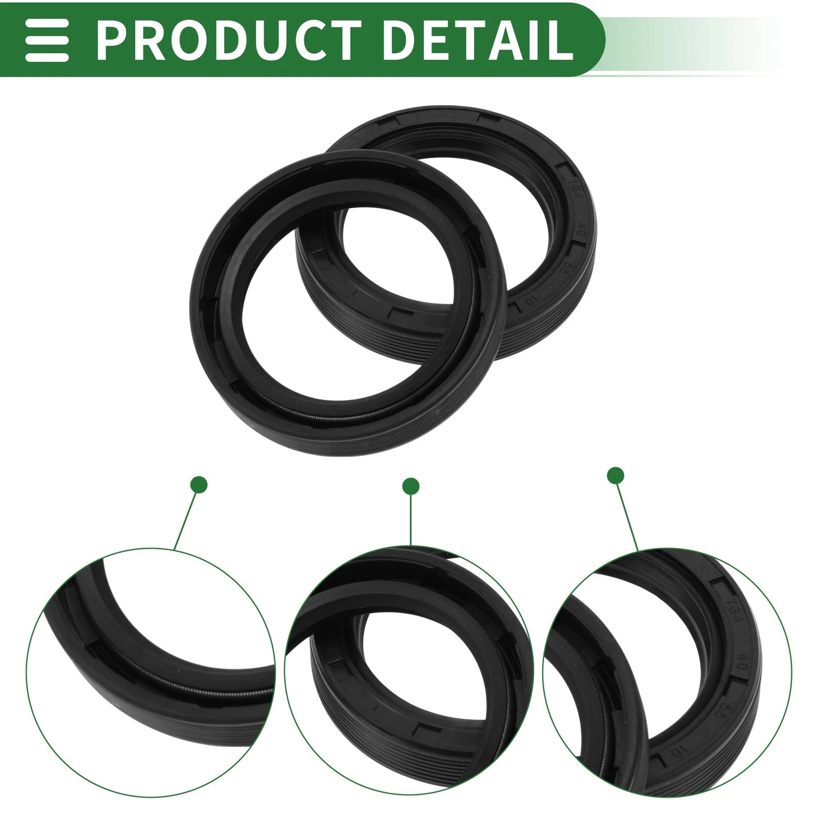 Oil Seal for Rotary Shaft (40x55x10mm)