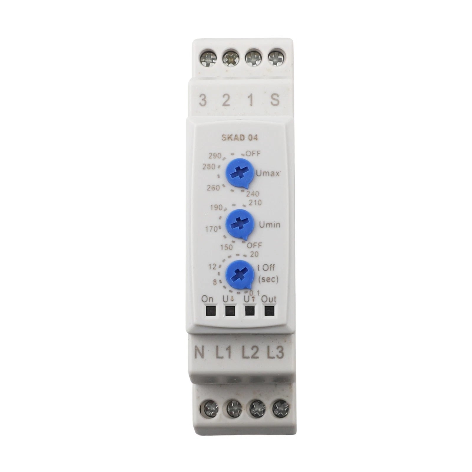 3-Phase Overvoltage Undervoltage Protection Relay SKAD04 220VAC
