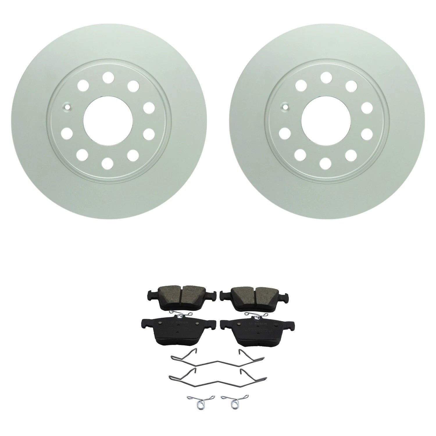 Bosch Quietcast Brake Pad Kit for Audi A3 Quattro, e-Golf (2015–2020)