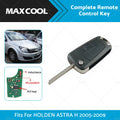 Complete Remote Control Key for Holden Astra H (2005–2009)
