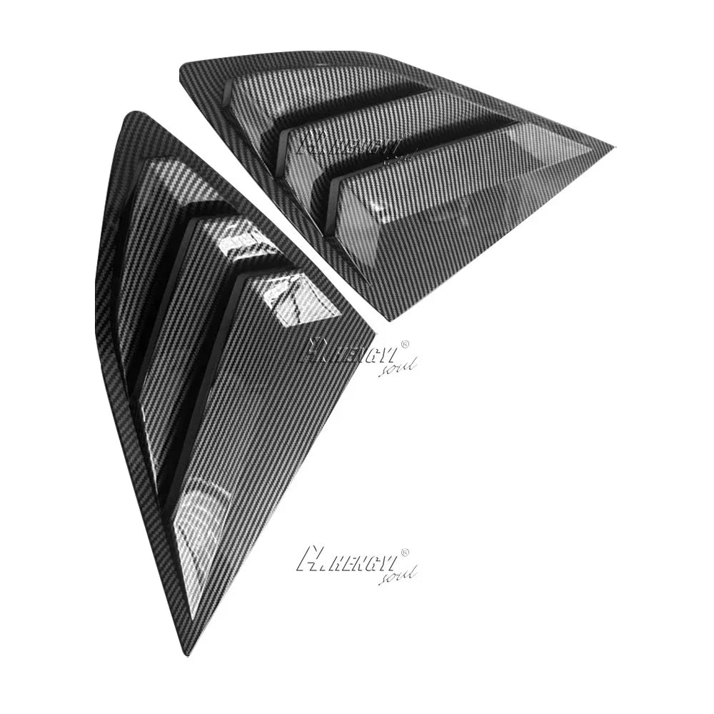 Rear Window Louver Shutter Cover Carbon Fiber for Hyundai Tucson (2015–2021)