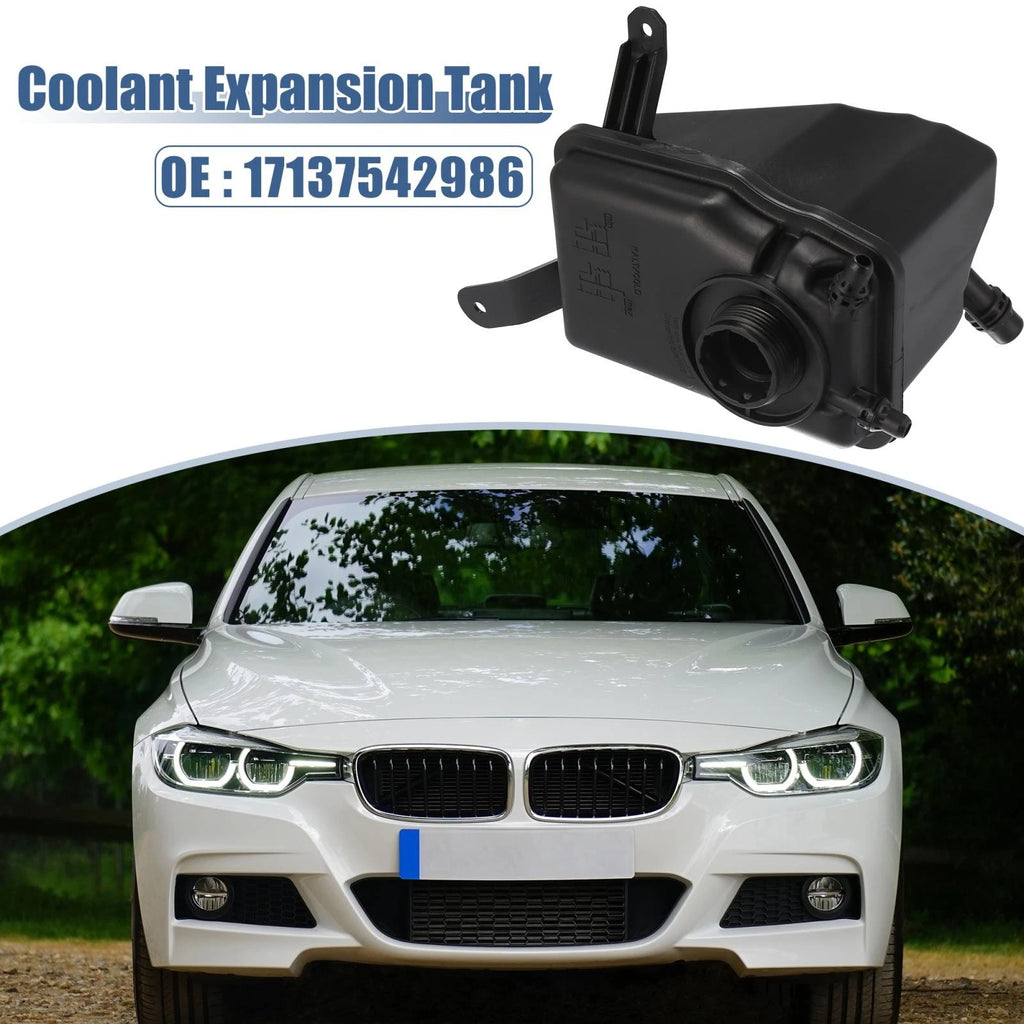Coolant Radiator Reservoir Tank 17137542986 with Sensor for BMW 5 6 Series (2011–2017)