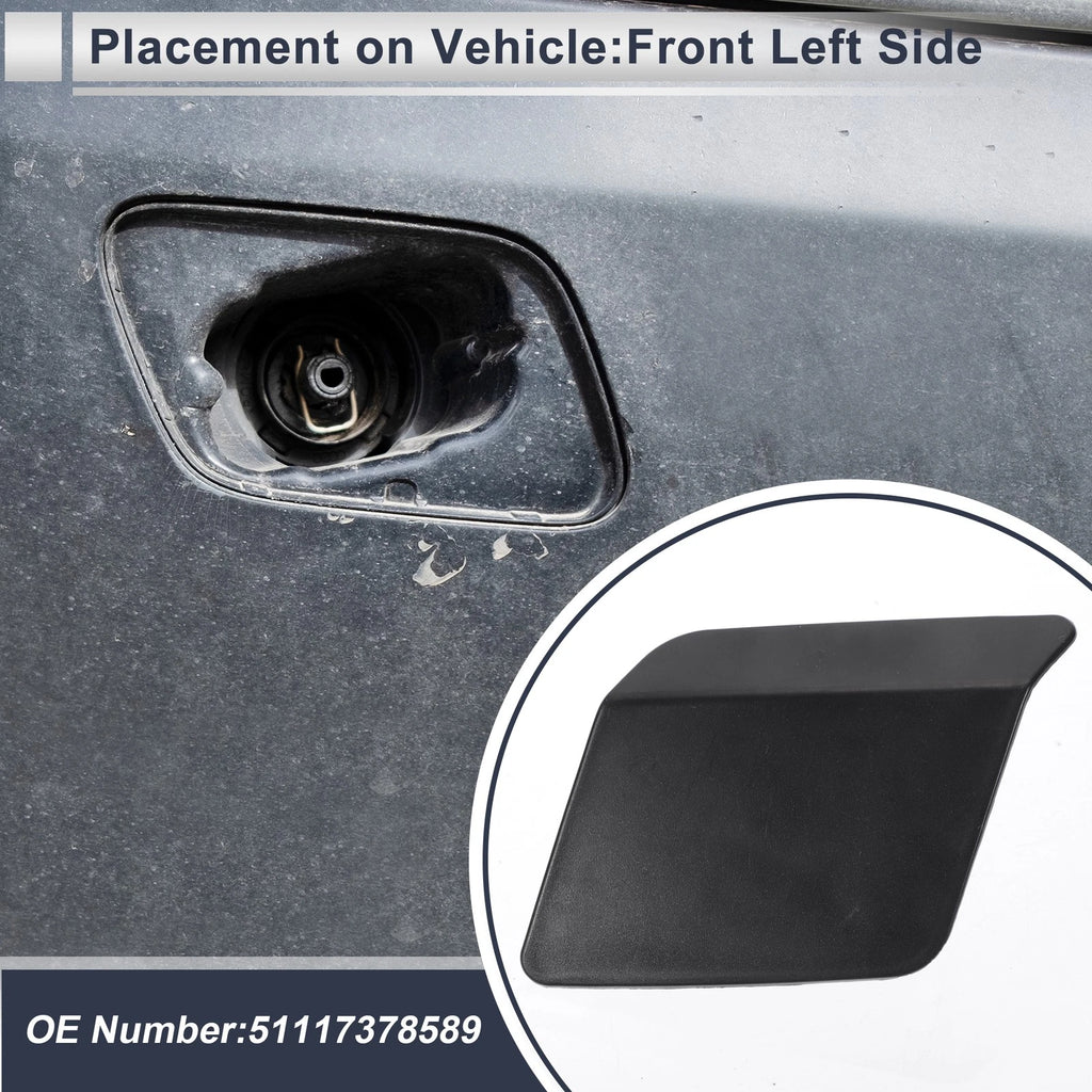 Front Left Headlight Washer Nozzle Cover for BMW X5 (2000–2006)