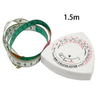 5m Tape Measure for Body Mass Index with Waist to Hip Ratio Calculator