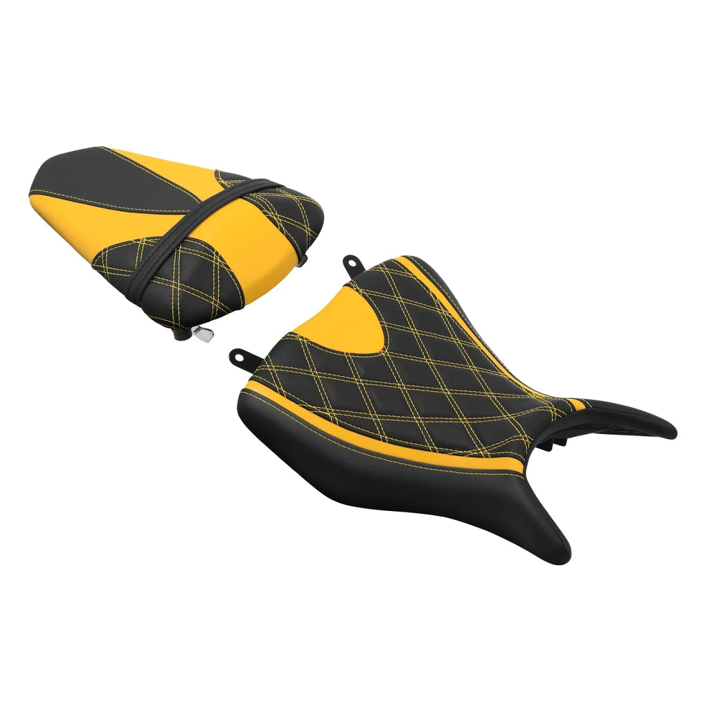 Seats for Yamaha YZF R3 (2015 - 2024) Black Yellow