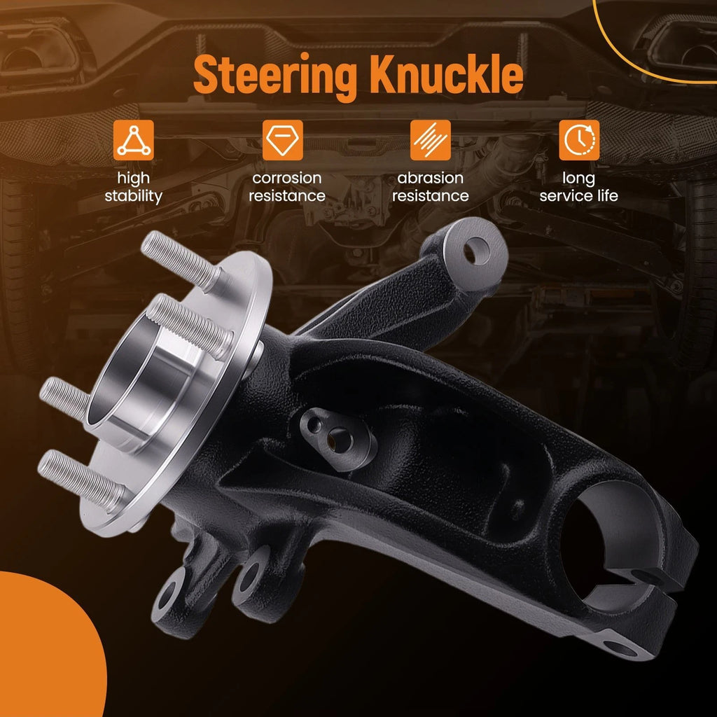 Front Steering Knuckle LH RH Pair for Ford Focus (2006–2011) W700068S300