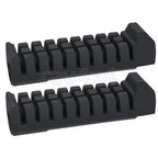 2 Pack Rubber Foot Rests Pegs for Suzuki Quadsport 80 LT80 (1987–2006) 43551-40B00