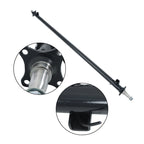 Trailer Axle with Idler for 3500 lbs (95" Hub Face, 80" Spring Center)