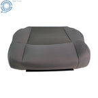 Front Driver Bottom Seat Cover for Jeep Wrangler (2007-2012) Gray Knit Fabric