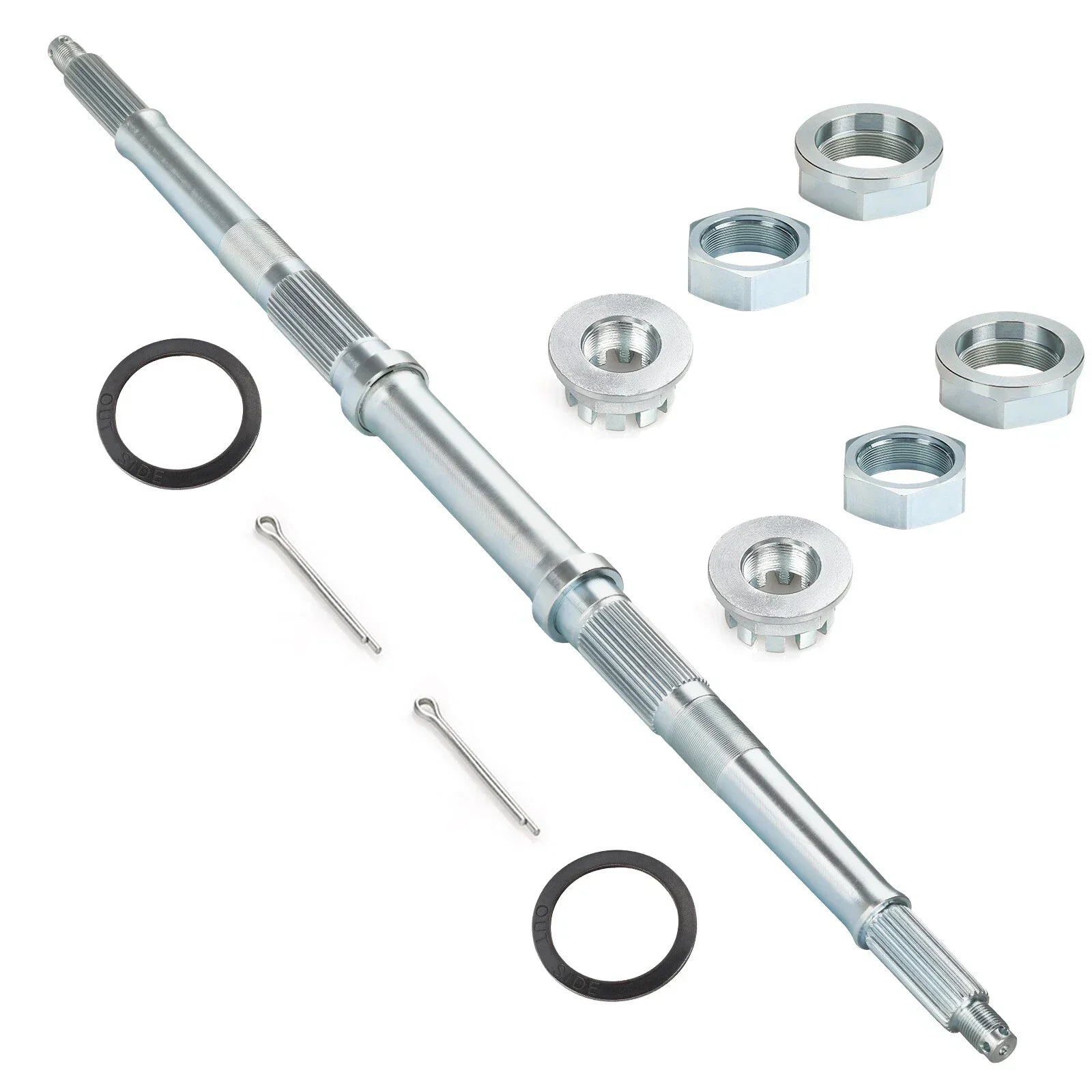Rear Axle Shaft Wheel Nut Kit for Honda Fourtrax TRX300 (1993–2000)