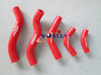 Aluminum Radiator & Red Hoses for Honda CR125 CR125R (1998-1999)