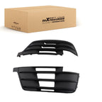 Pair Front Bumper Fog Light Grille for Audi Q7 S-Line (2016–2019)