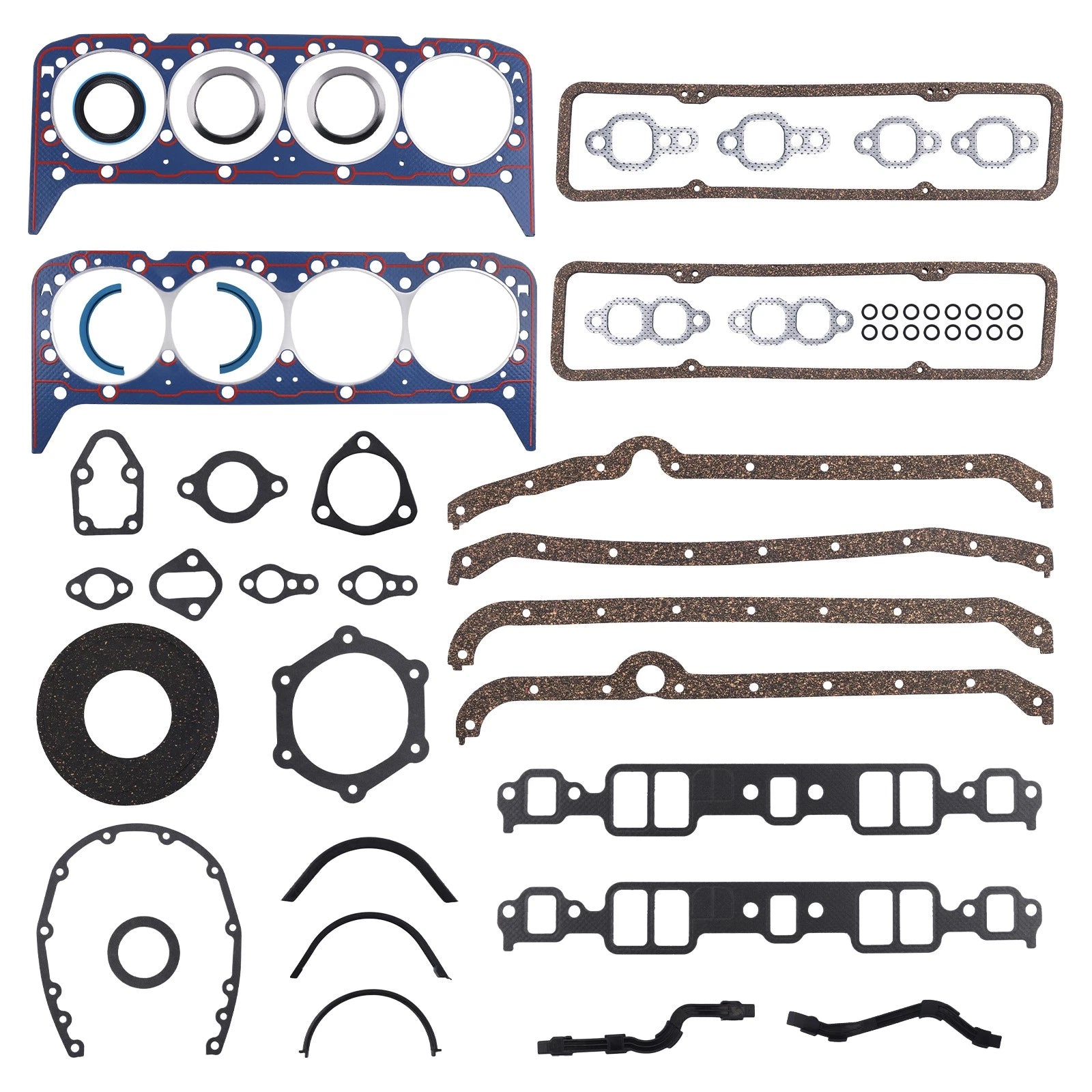 Full Engine Gasket Set for Chevrolet SBC (283-350) (1967–1986)