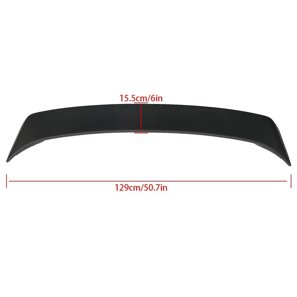 Matte Black Rear Trunk Wing Spoiler with Brake Light for Toyota Corolla (2009–2013)