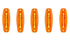 LED Cab Roof Marker Lights Amber for Freightliner Cascadia (2008–2024)