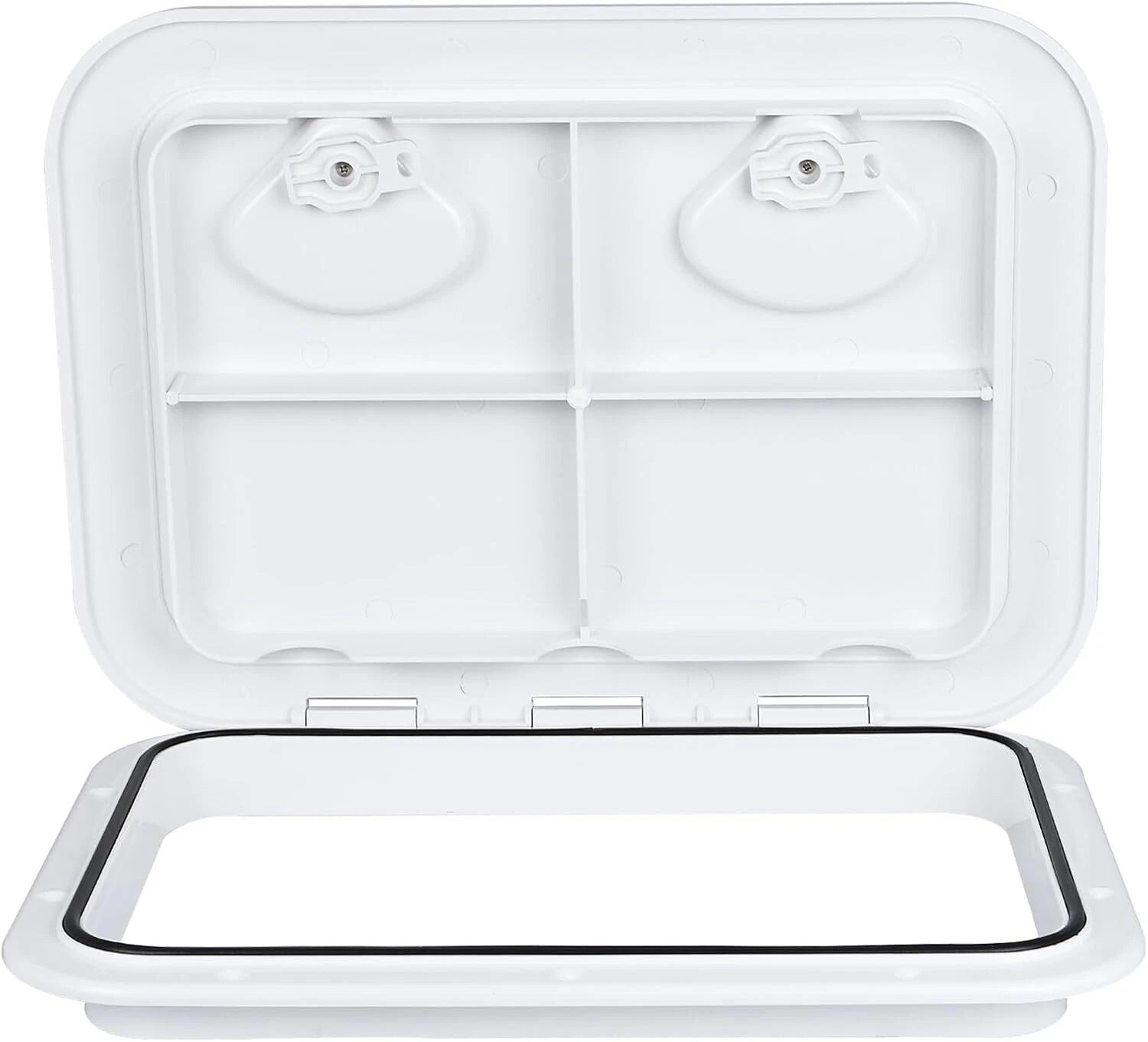 Deck Hatch Access Hatch & Lid for Marine Boat (12-3/8" x 17-1/4")
