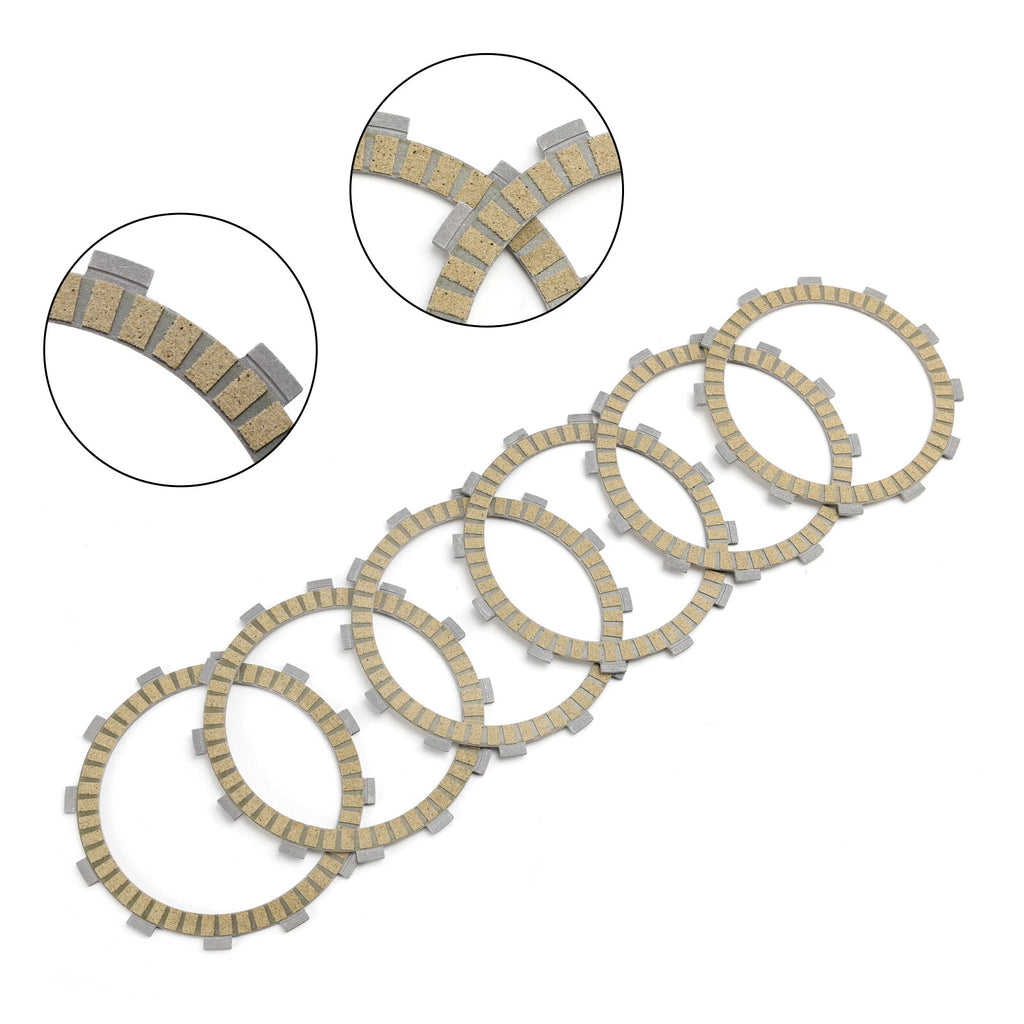 Clutch Friction Plate Kit for Kawasaki KR250 KR-I (1988–1990)