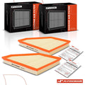 2X Engine Air Filter for BMW X5 (2007–2010) V8 4.8L GAS