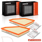 2X Engine Air Filter for BMW X5 (2007–2010) V8 4.8L GAS