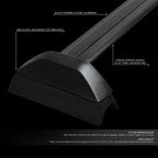 Roof Rack Cross Bar Cargo Carrier for Honda CR-V (2002–2006)