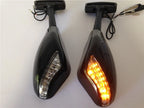 Yellow LED Turn Signal Mirror for Triumph Daytona 675R 600 650 (2013–2018)