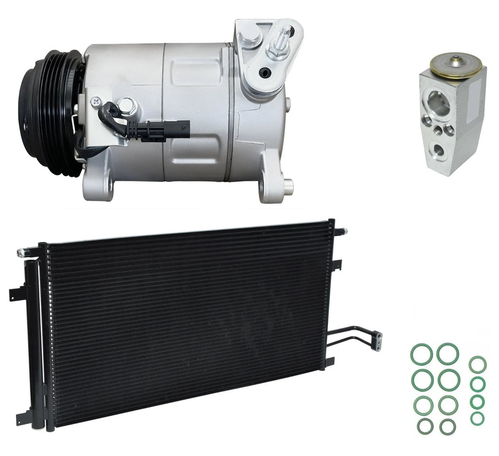AC Compressor Kit With Condenser for GMC Yukon 5.3L 6.2L (2015–2017)