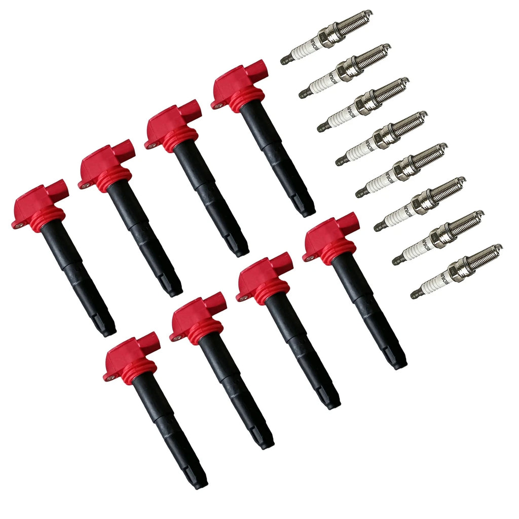 Set of 8 Ignition Coils & Spark Plugs for Porsche Panamera (2014-2018)