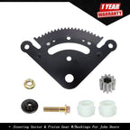 Steering Sector & Pinion Gear with Bushings for John Deere 155C 190C
