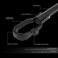 Adjustable Cross Bar Bike Frame Adapter for Universal Fit (60-80cm)