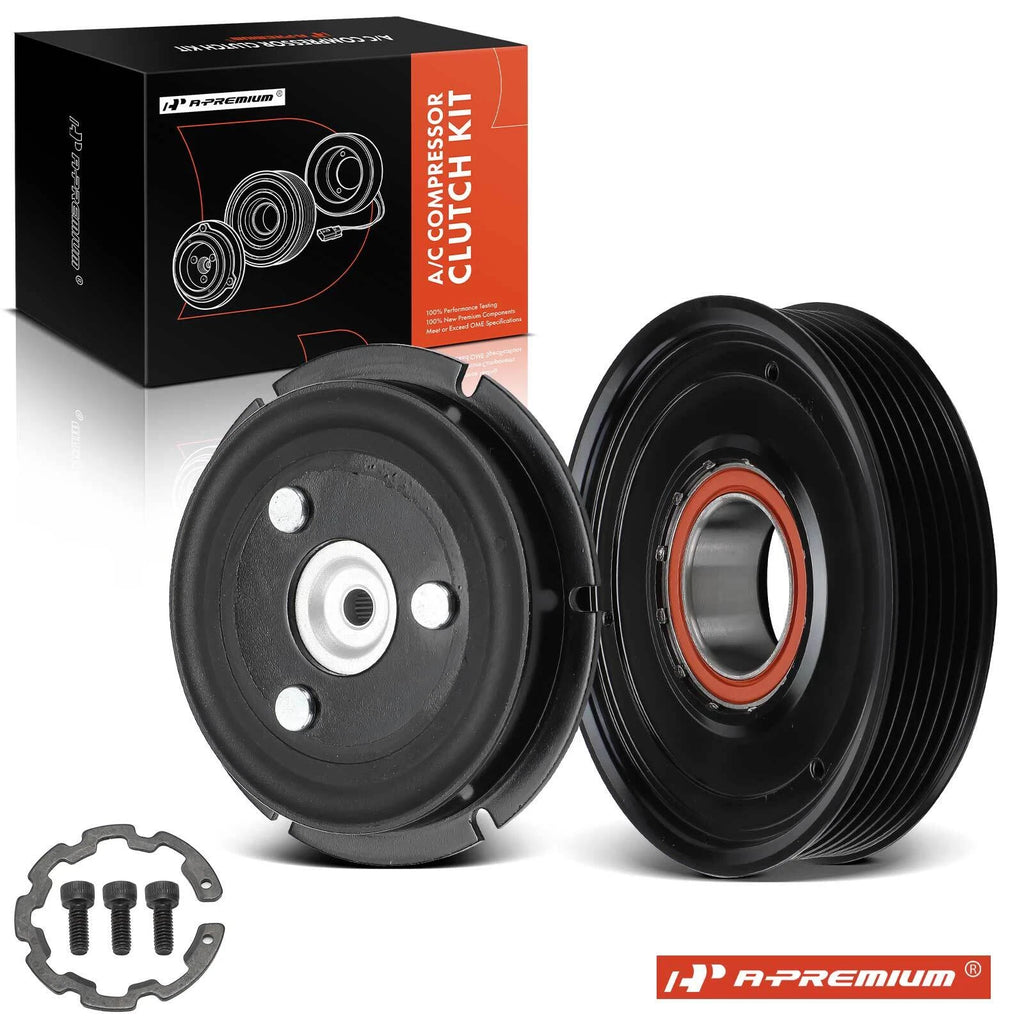 A/C Compressor Clutch Kit for Hyundai Elantra (2014–2017) Kia Soul Forte