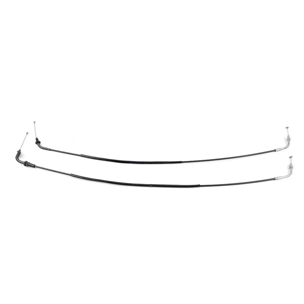 2X Throttle Cable Line for Yamaha XV250 Route 66, V-Star, Virago, XV125