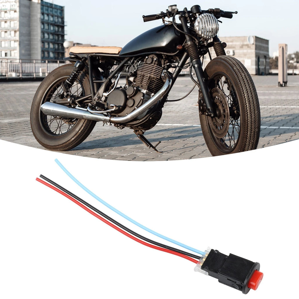 Hazard Light Switch Button for Motorcycle (Universal Fit)