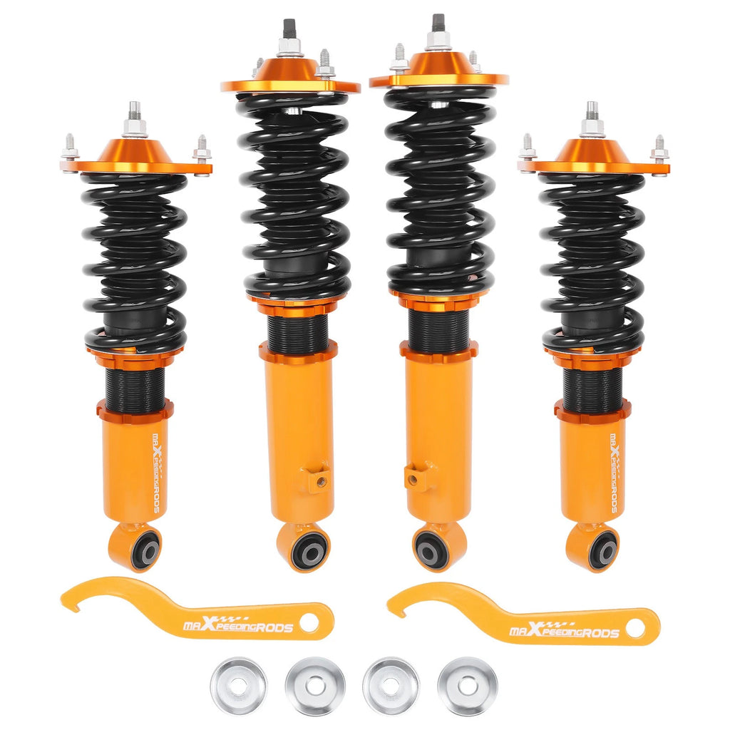 Set of 4 Coilover Struts for Mazda Miata MX5 (1989–2005) Adjustable Height