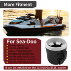 Cup Holder for Sea-Doo Fish Pro 170 130 300 (295101230, 295100935, 269801449)
