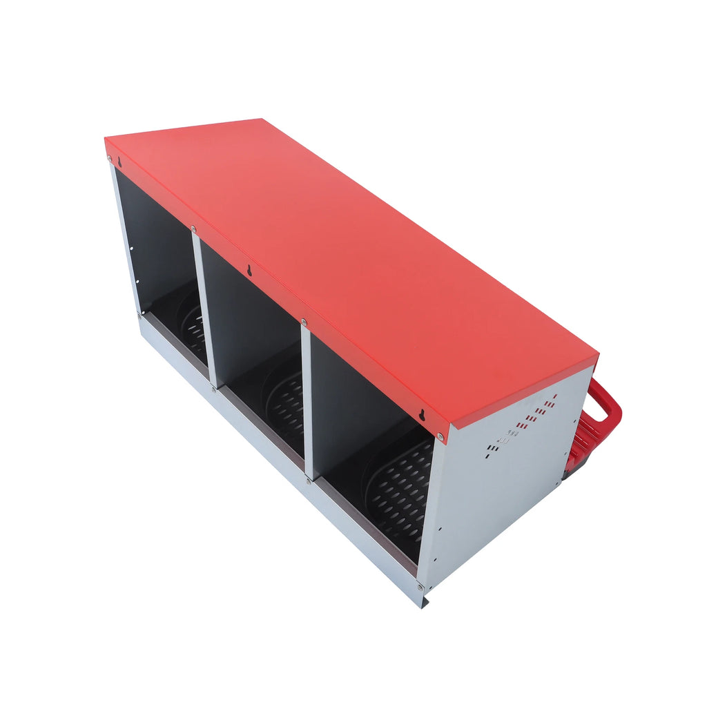 3 Hole Metal Nesting Boxes for Chicken Coop