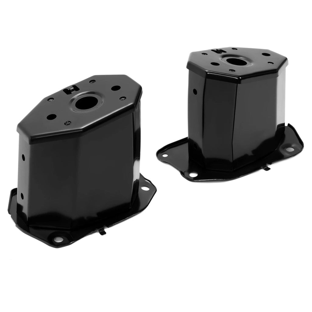 Bumper Bracket Set for Honda Civic (2012) - Black, Driver & Passenger Side