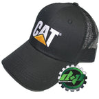 Caterpillar Trucker Hat Black Mesh Cap for Trucks (CAT Logo)
