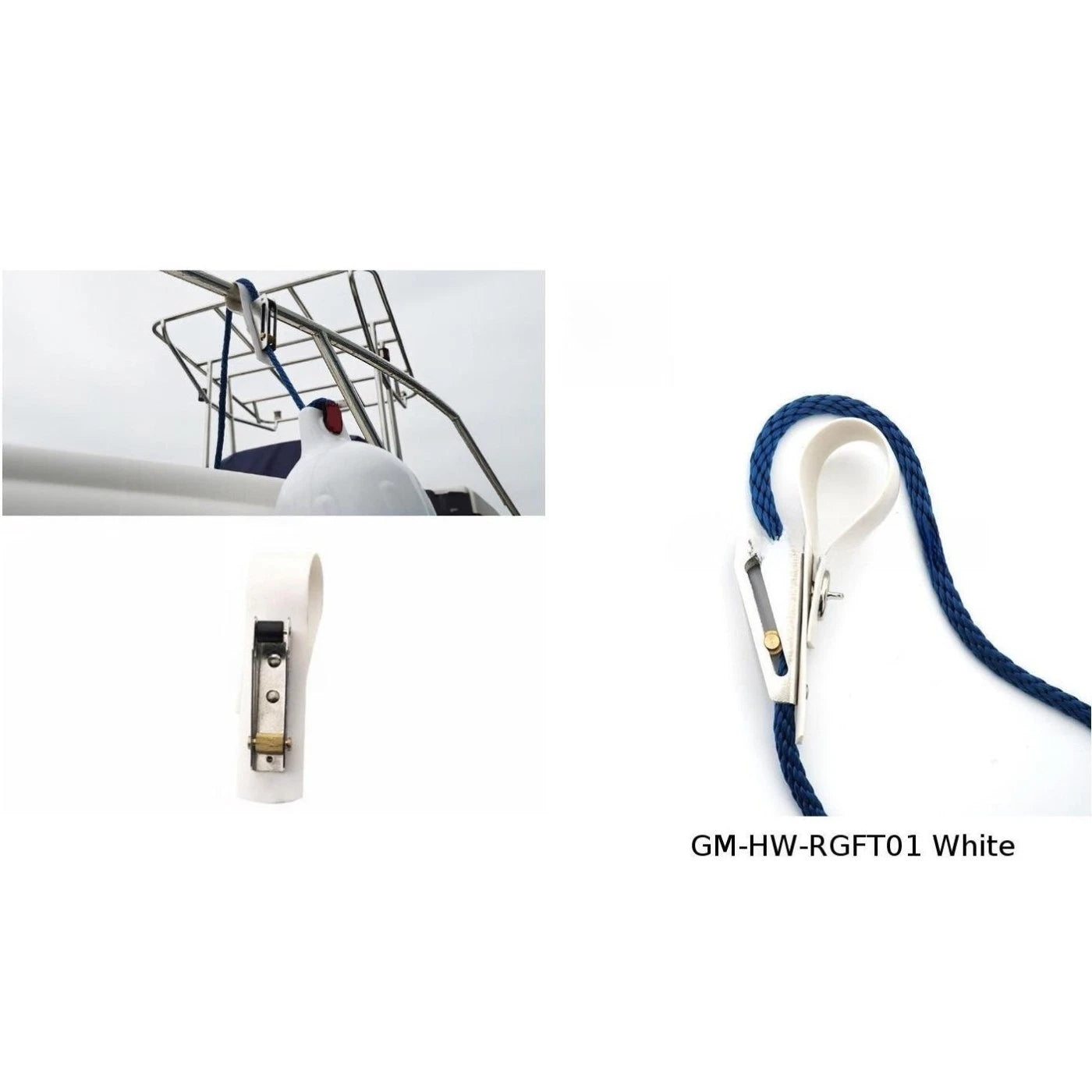 Marine Fender Cleat Hanger Adjuster with Secure Lock and Roller Design