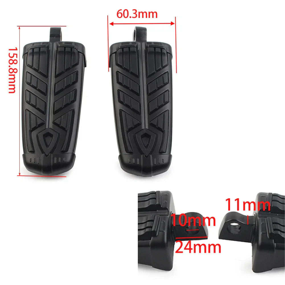 Aluminum Foot Pegs 10mm for Harley Motorcycle