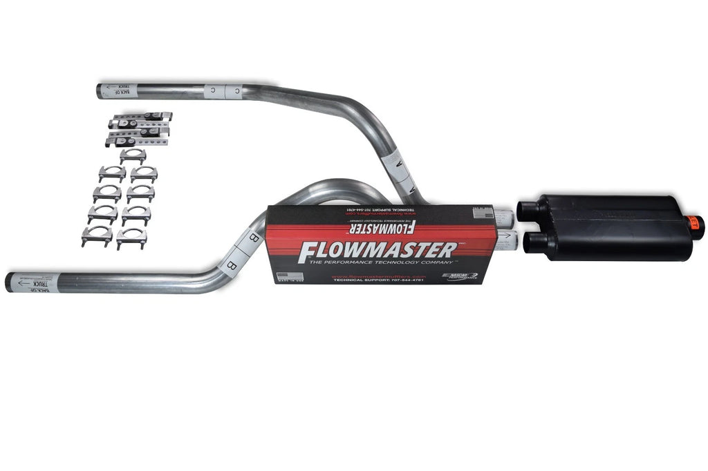 2.5" Dual Exhaust Kit for Dodge Dakota (1987–1996) Flowmaster 50 Series