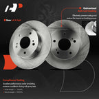2Pcs Rear Disc Brake Rotors for Nissan Maxima (1994–2003) Infiniti I35 I30