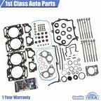 Head Gasket Set with 12 Bolts for Subaru Baja Impreza Legacy 2.5L (1999–2003)