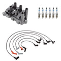 Denso Ignition Coil Wires & Bosch Iridium Spark Plugs Kit for Mazda B3000 (1994–2006)