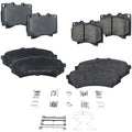 Set of 4 Ceramic Brake Pads for Toyota Land Cruiser (1998–2007)