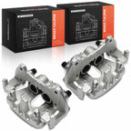 Pair Front Brake Calipers for Subaru Ascent (2019–2024)