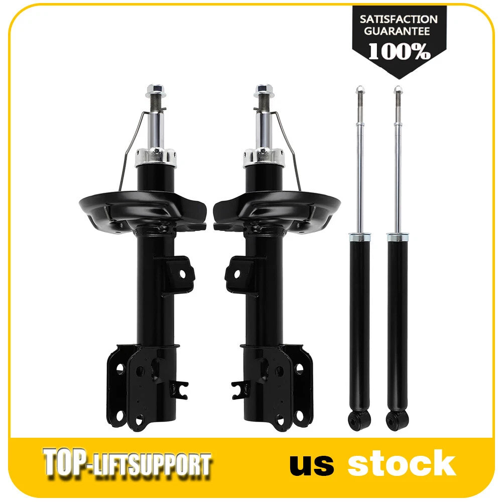 Set of 2 Front Rear Struts for Chevrolet Spark (2013–2015)