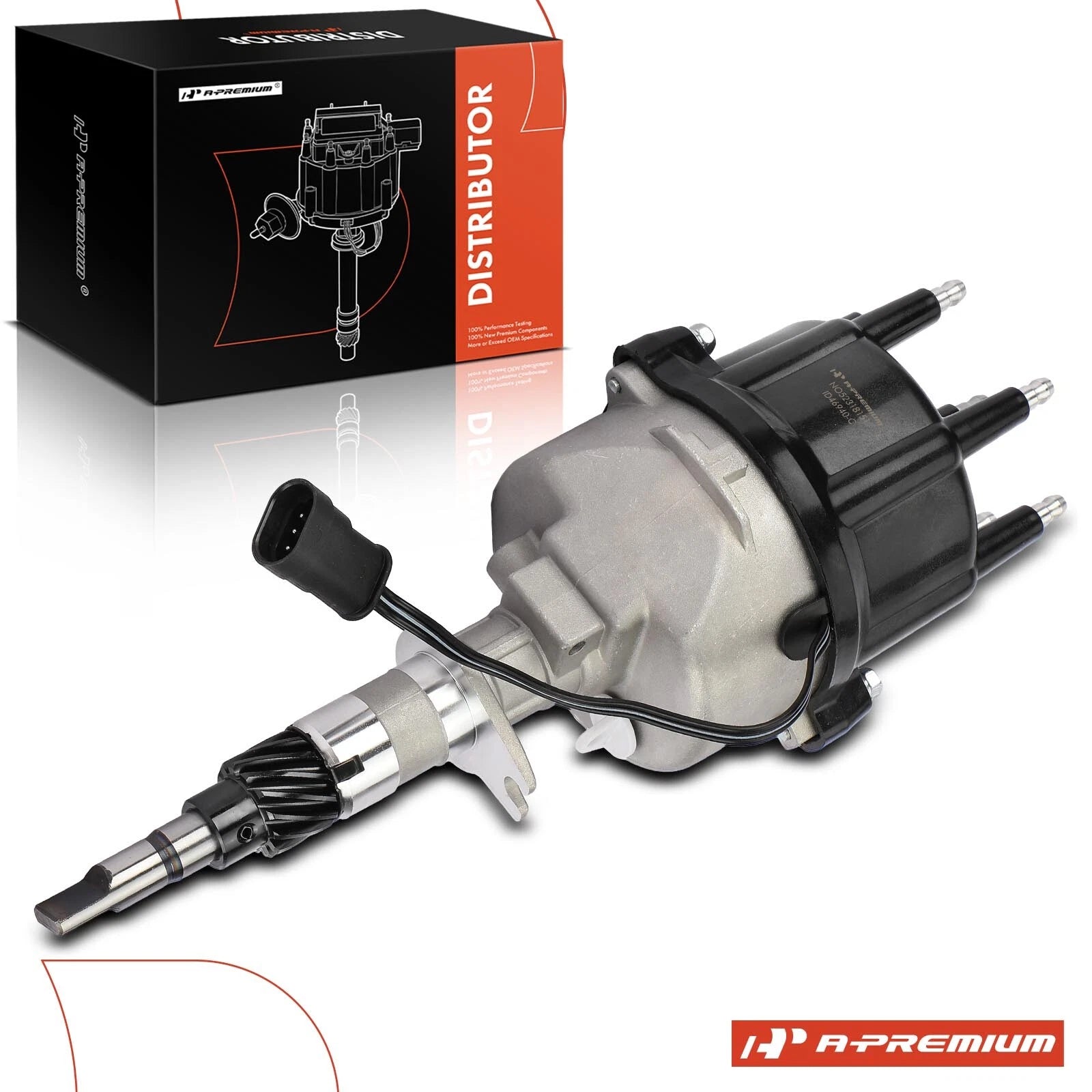 Ignition Distributor with Cap & Rotor for Jeep Cherokee Wrangler (1994–1995)