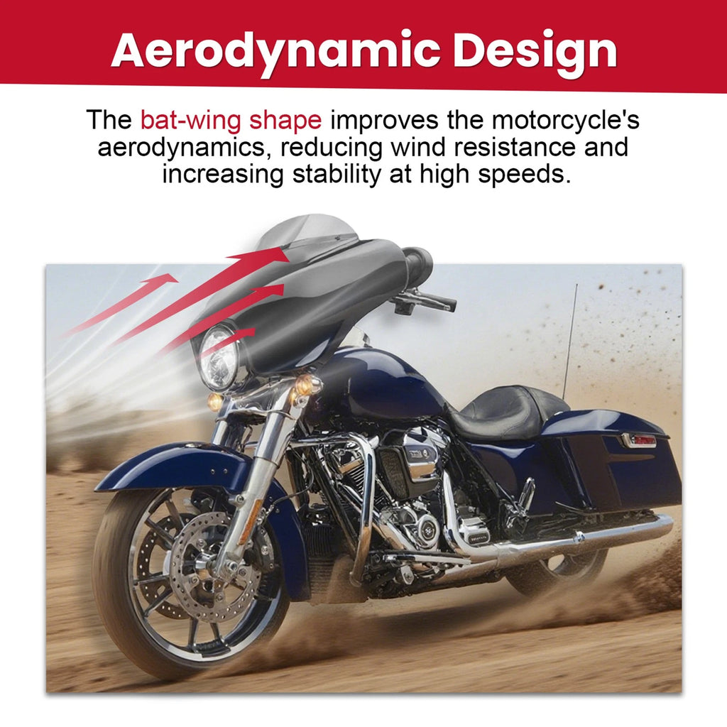 Front Outer Batwing Fairing for Harley Davidson Electra Glide (1996-2013)