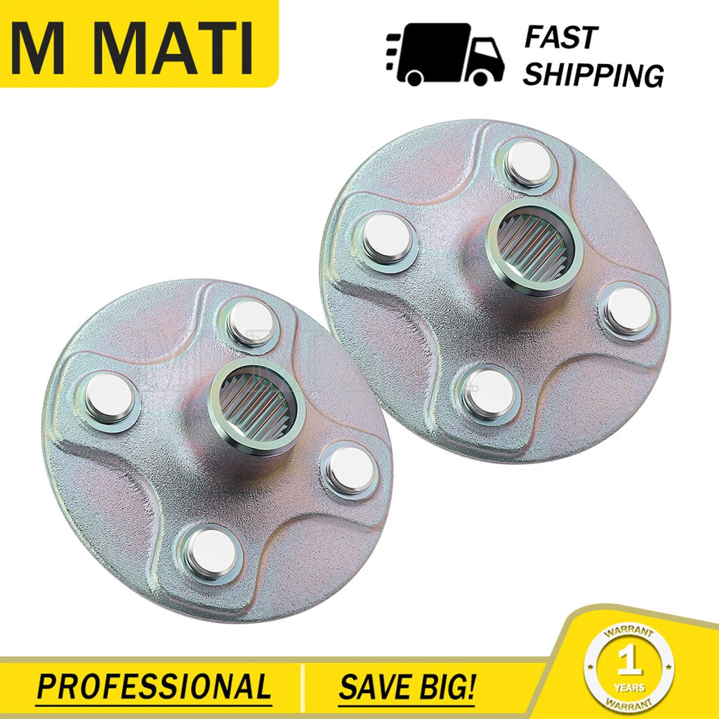 2 Rear Wheel Hubs for Yamaha Breeze 125 YFA-1 Grizzly 125 YFM125 (1998–2001)